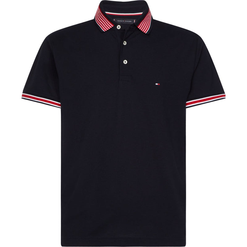Tommy Contrast Tipped Collar Polo