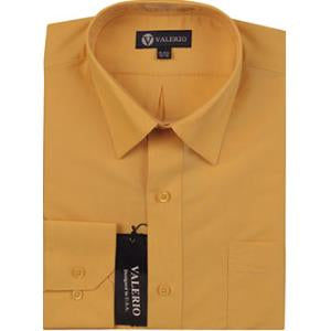 Men's Valerio Dress Shirt - Gold
