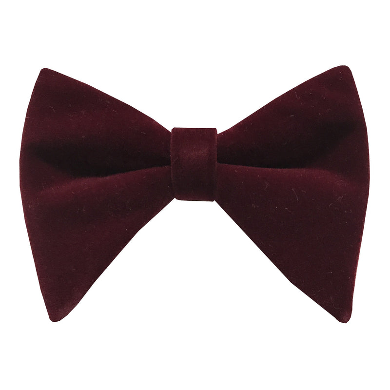 Men's Velvet Bow Tie w/Hanky