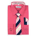 Boy's Dress Shirt/Tie - Berlioni-DF