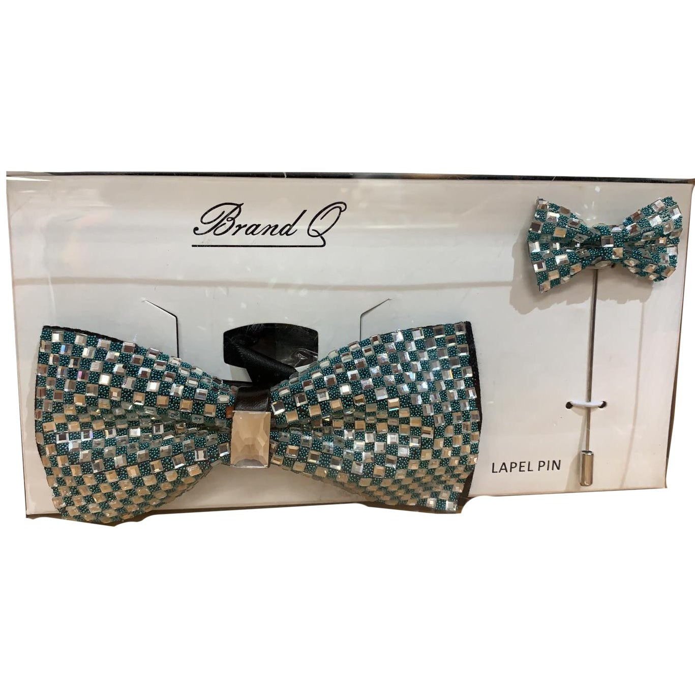 Men's Fancy Bow Tie w/Pin Lapel-DF – Esquire Men's Freeport