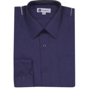 Men's Valerio Dress Shirt - Navy