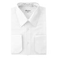 Men’s French Convertible Poly/Cotton Shirt by Berlioni