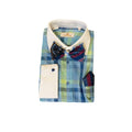 100% Cotton Dress Shirt W/Bowtie Set