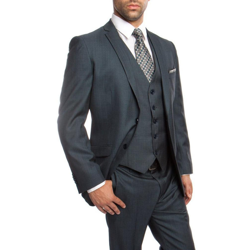 Men's 3pc Suit - Tazio