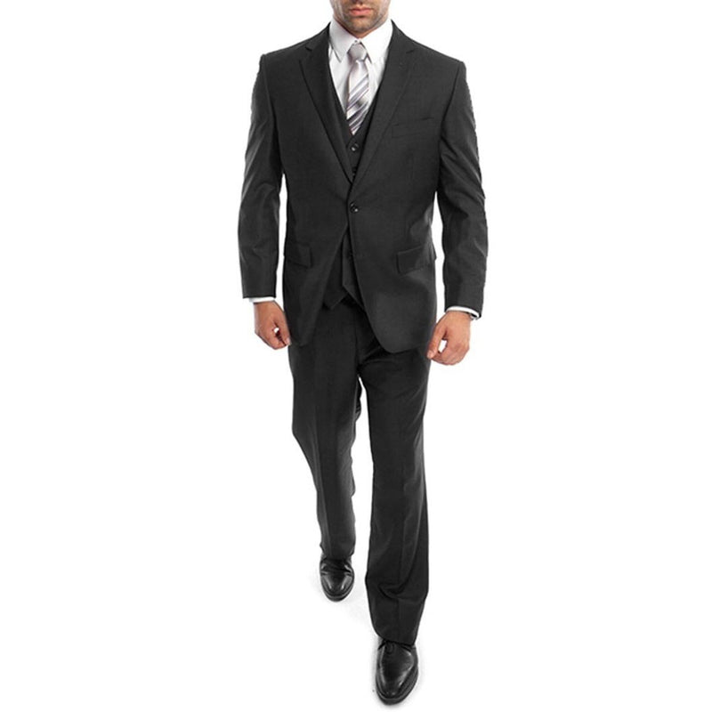 Men's Regular Fit 3pc Suit - Demantie