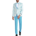 Men's Slim Fit 4pc Suit - Tazio