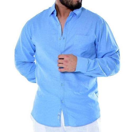 Men’s Linen Cellulose L/S Shirt