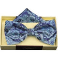 Men's Angled Bow Tie/Hanky-DF