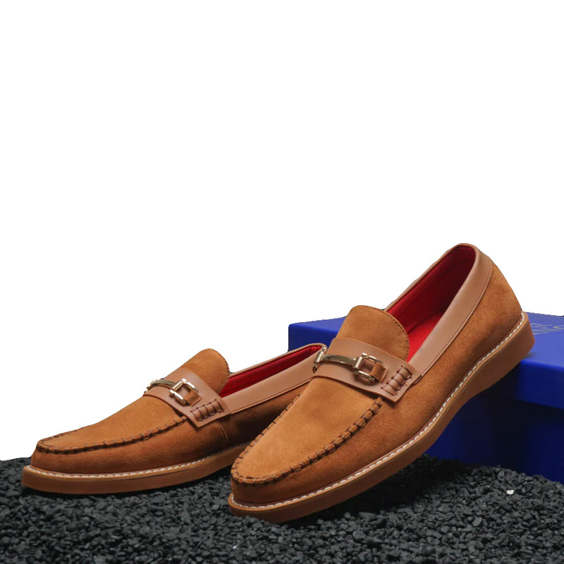 Men’s Casual Loafer w/Gold Bit by Tayno