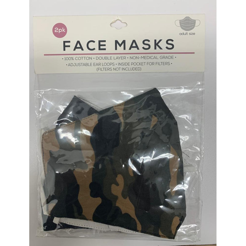 Face Masks - 2pk