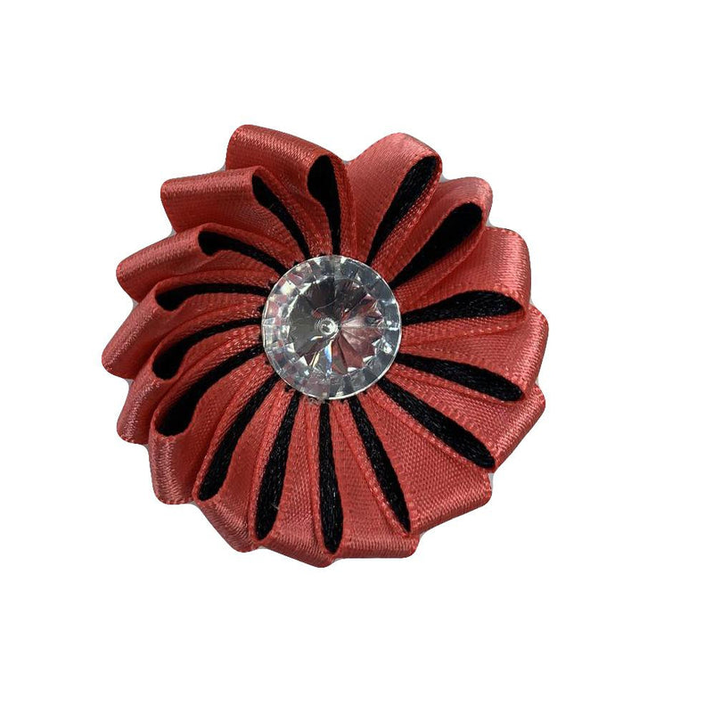 Men’s Flower Lapel w/Rhinestones