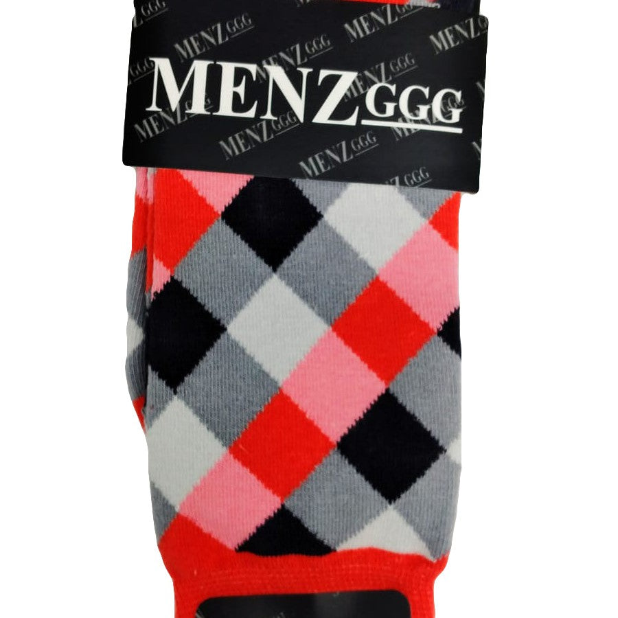 designer dress socks Dynamocks Illusion Designer Cotton Dress Socks Crew