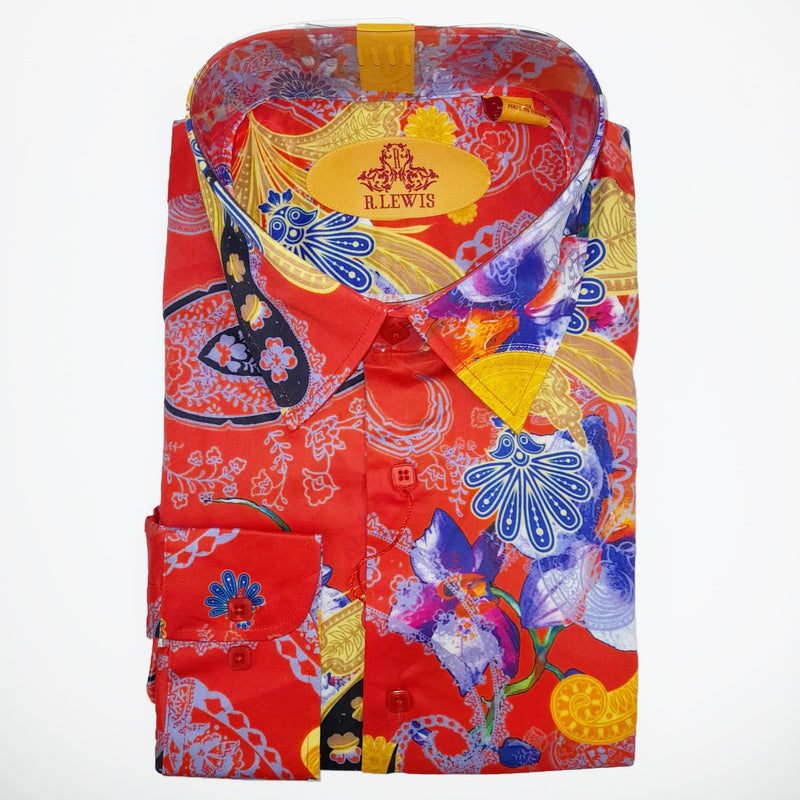 Robert Lewis 100% Cotton Fine Printed Shirts