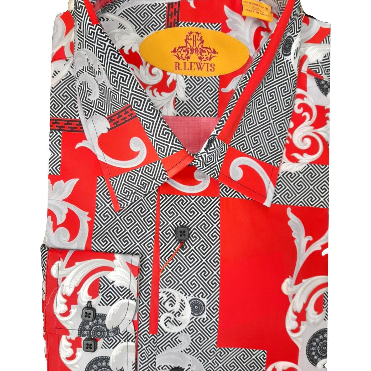 robert lewis dress shirts Robert Lewis RL590D 100% Cotton Dress Shirt