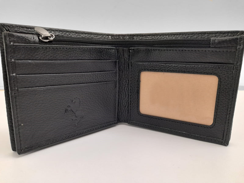 Men’s Leather Wallet w/Zipper by Rivelli