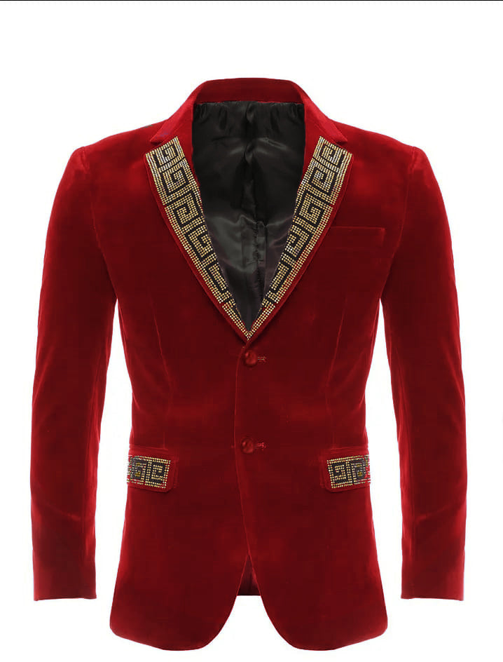 Men’s Velvet Suslo Couture Blazer