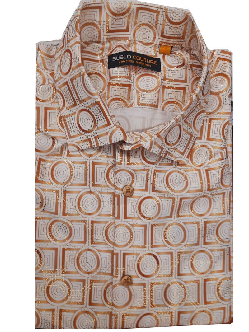 Men’s S/S Designer Shirt by Suslo Couture