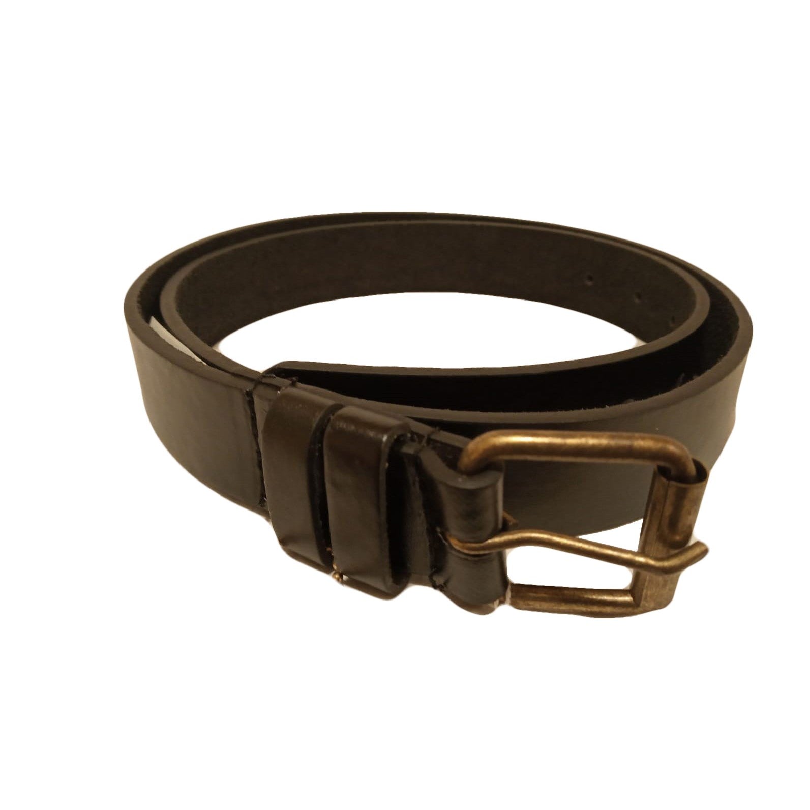 Men's Black Leather Casual Belt- MB5500 – Esquire Men’s Freeport