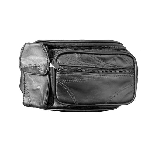 Men's Leather Waist Pouch-Small