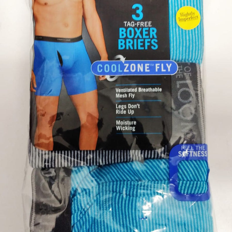 Fruit of the Loom - 3pc Tagless Boxer Briefs