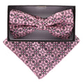 Men’s Pretied Designer Bow Tie w/Hanky by Vittorio Farina