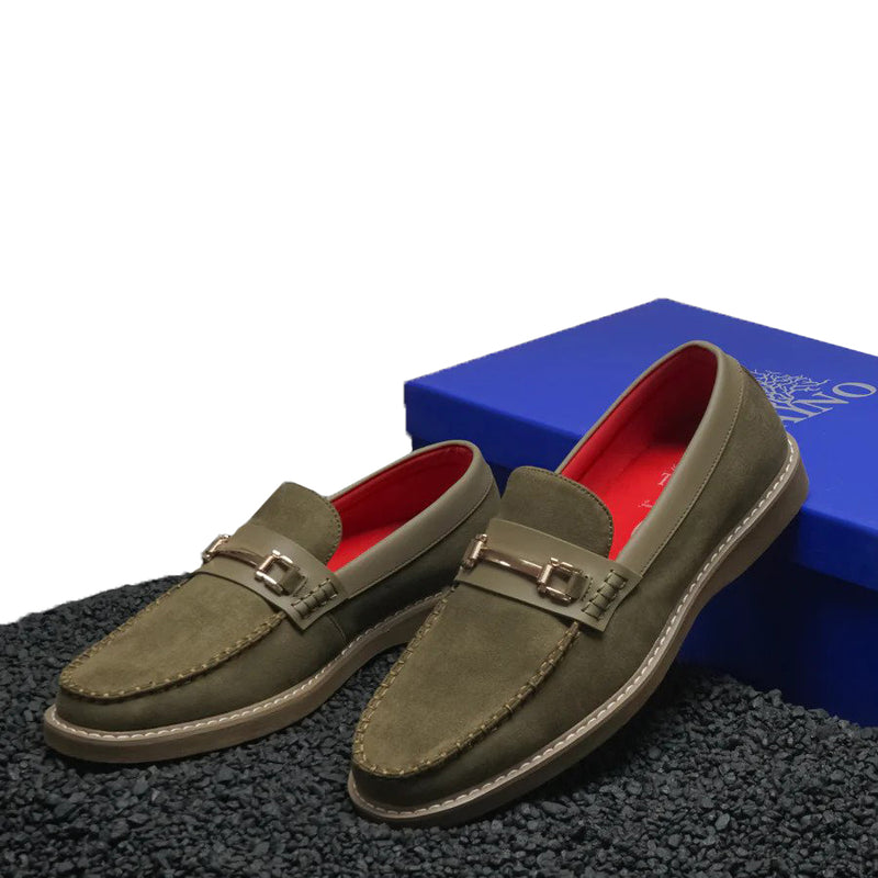 Men’s Casual Loafer w/Gold Bit by Tayno