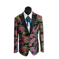 Men's Fashion Floral Sports Coat - DF