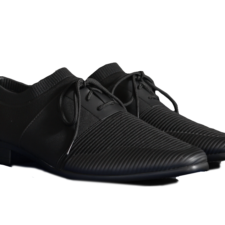 Men’s Dress Knit Lace-Up Shoes by Tayno