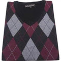 Men's Plaid Sweater Vest-DF