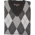 Men's Plaid Sweater Vest-DF