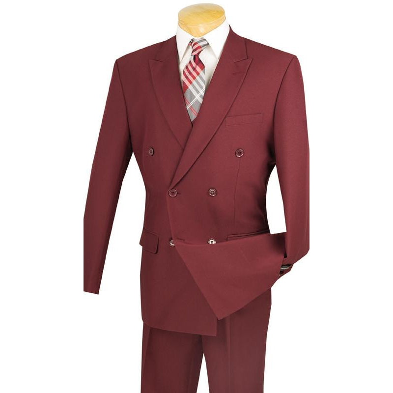 Men's 2pc Stacy Adams SAM Double Breasted Suit - DF