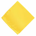Men’s Solid Silky Pocket Square - 17” X 17” by Vittorio Farina